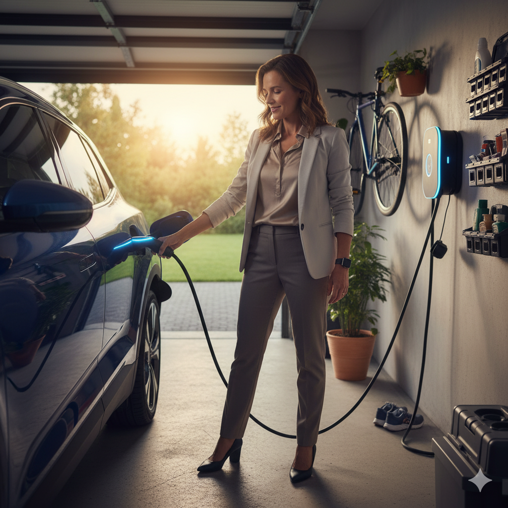 Cargador Eléctrico en Vivienda - Placeholder